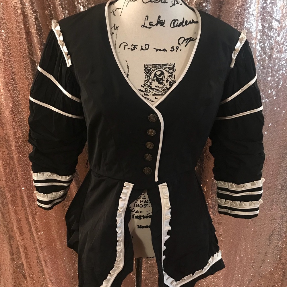 Bebe Crop High-Lo Jacket